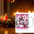 thumbnail image 3 of Christmas Themed Coffee Mugs Snowmans Coffee Cup, 3 of 5