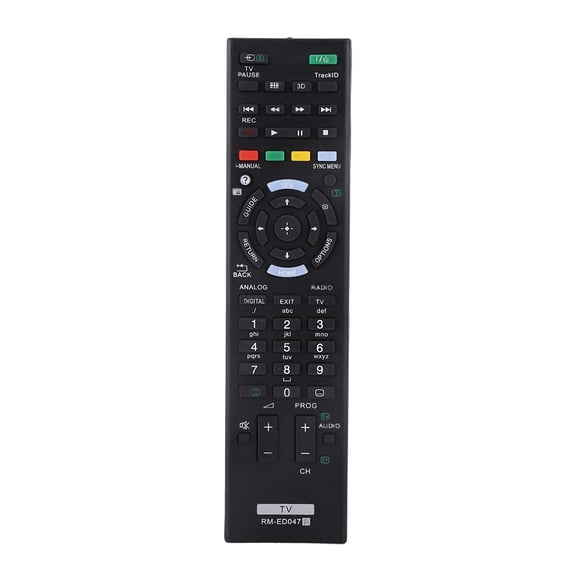 Gegong 1Pc Fashionable Remote Control Replacement Controller For LCD LED SMART-TV RM-ED047, Universal TV Remote Control, Universal Controller