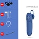 thumbnail image 5 of Injueey Mini auricular Bluetooth Auriculares inalámbricos Manos libres Micrófono para auriculares en la oreja Cables de audio/vídeo azul, 5 of 6