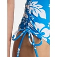 thumbnail image 4 of No Boundaries Hibiscus Printed One-Piece Swimsuit, Women’s, 4 of 5