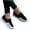 Black, variant on AnuirheiH Women Shoes Single Shoe Round Toe Flat Color Block Loafers
