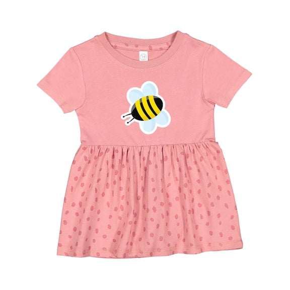 Inktastic Bumble Bee Girls Baby Dress