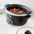 thumbnail image 4 of GreenLife 6qt Healthy Ceramic Nonstick Slow Cooker | Black, 4 of 10