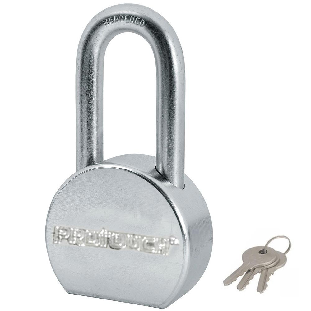 1 Master Lock Padlock Heavy Duty Hardened Steel 3 Keys Locker Bike Weatherproof