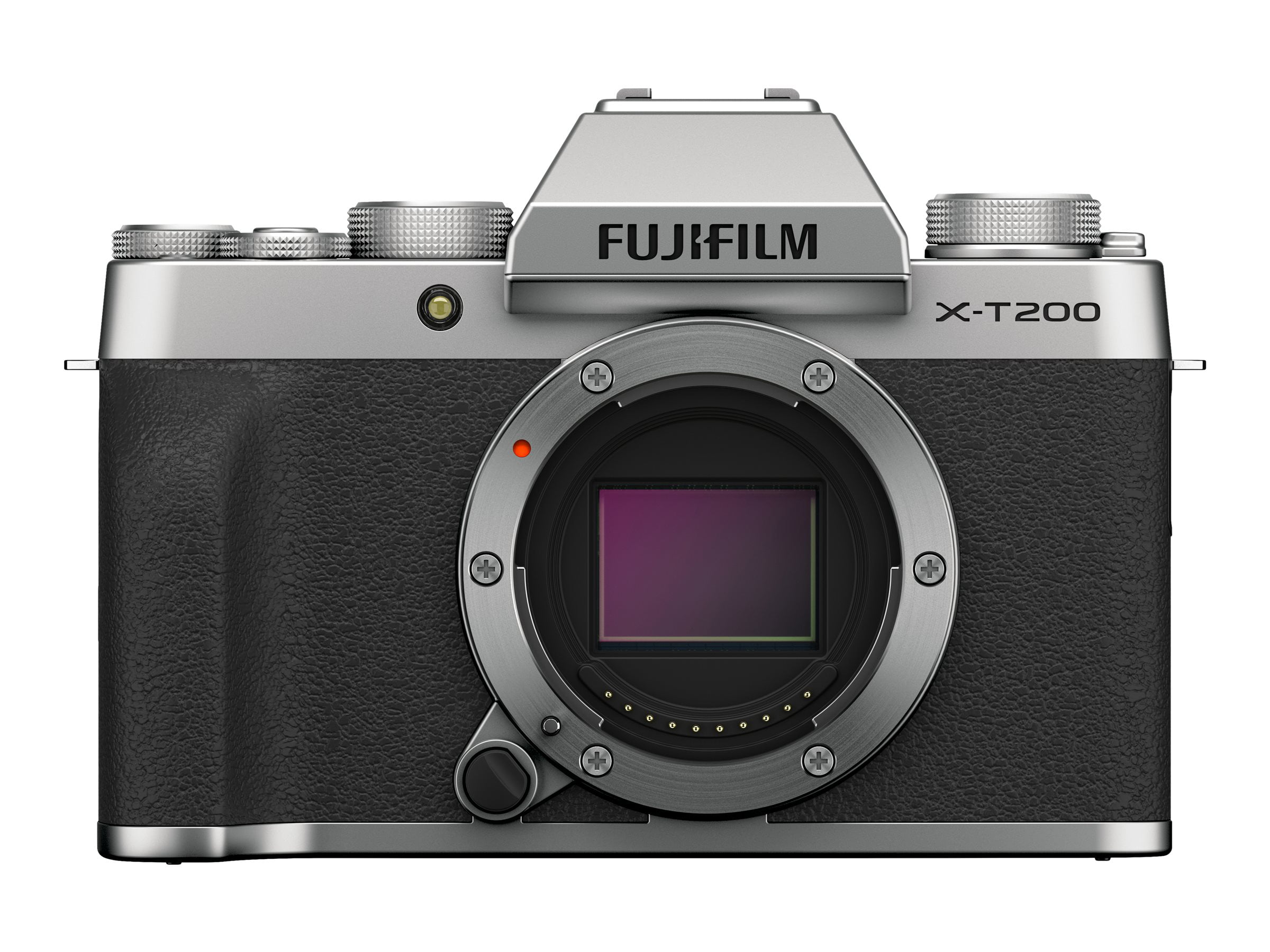 Fujifilm X Series X-T200 - Digital camera - mirrorless - 24.2 MP - APS-C - 4K / 30 fps - body only - Wi-Fi, Bluetooth - silver