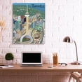 thumbnail image 2 of Stupell Industries Toronto Canada City Skyline Colorful Landmark Architecture Canvas Wall Art Design by Carla Daly, 36" x 48", 2 of 4
