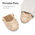 thumbnail image 2 of BURUDANII Girls Mary Jane Ballet Flats – Flexible Dress Shoes for Toddlers & Little Kids, 2 of 7