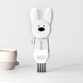 thumbnail image 3 of 3pcs  Lid Brush Multi-Functional Cleaning Brush Bottle Nipple Rim Fluted Cup Brush Beige, 3 of 6