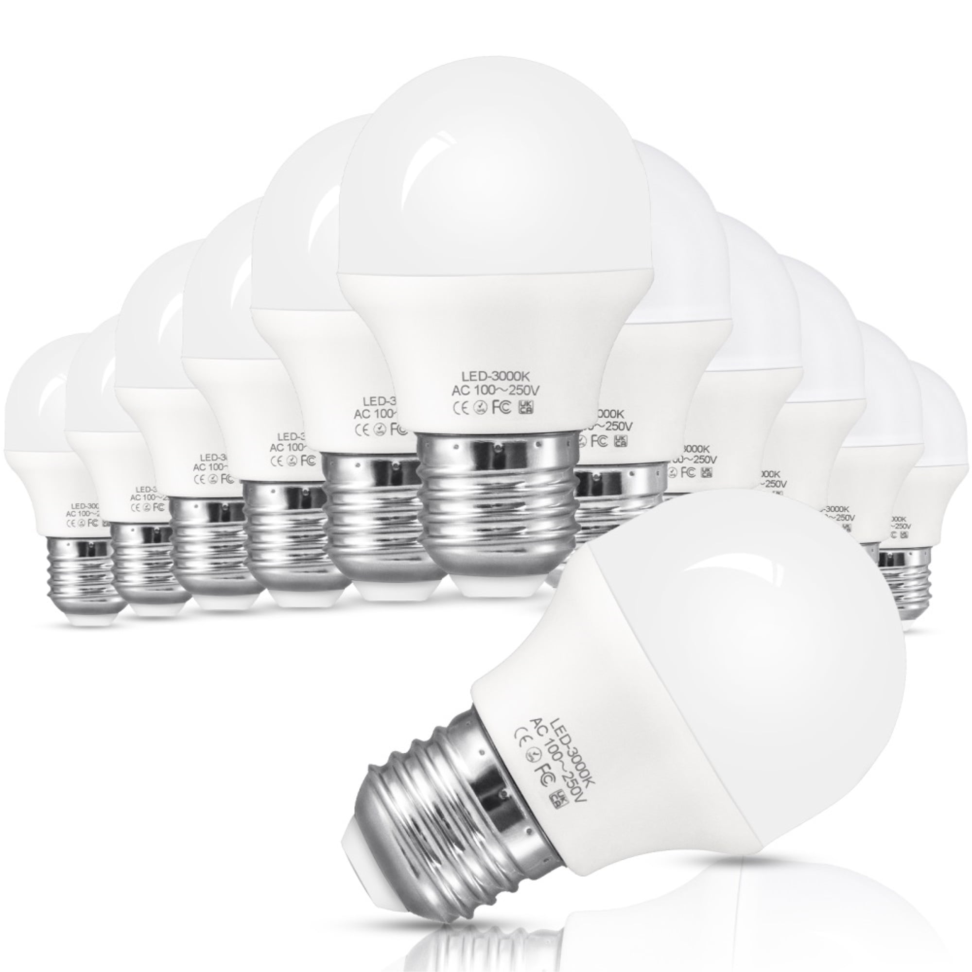 12W LED 2D Lamps with Microwave Sensor Daylight Light Bulb Lamp GR10q 