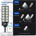Outdoor Bright 504LED Solar Street Lights, 2PACK 10000LM, Waterproof ...