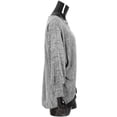 thumbnail image 3 of Suéter oversize (2 piezas) - suéter y camiseta sin mangas 2 en 1 para mujer, 3 of 5