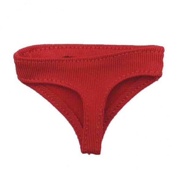 2x1/6 Pantalones Cortos Para Mujer Calzoncillos Para Mujer Ropa Interior Lencería Para Figura De Acción De 12'' Rojo Hugo Pantalones cortos de figuras de acción
