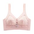 thumbnail image 3 of B-D cup Full Coverage Push-Up  plus size bras for women Bralette Soft Breathable Seamless Hook And Loop Underwear, 3 of 3