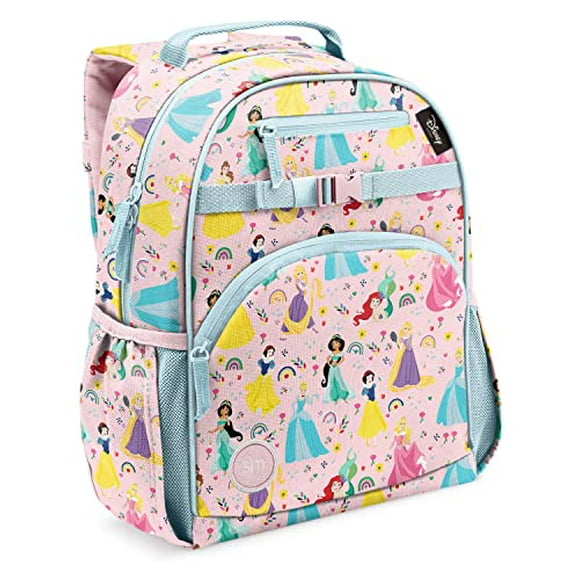 Mochila simple y moderna de Disney para niñas en edad escolar