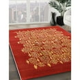 thumbnail image 2 of Ahgly Company Indoor Rectangle Mid-Century Modern Red Oriental Area Rugs, 2' x 5', 2 of 6