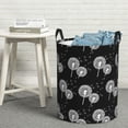 thumbnail image 6 of Gaeub White Flower Dandelion Dirty Clothes Storage Basket, Toy Storage Bin for Storing Clothing, Diapers, Toys-Small, 6 of 6