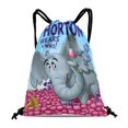 thumbnail image 1 of ¡Horton Escucha a Quién! Mochila de Cuerdas para Deportes y Gimnasio, Bolsa de Cuerdas Resistente al Agua, Bolsa Cinch, 30×40cm, 1 of 6