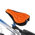 thumbnail image 3 of Bike Seat Cover 3D Thicker Silicone Cushion Bicycle Seat Cover Extra Soft Bike Saddle Cover Cushion, 3 of 4