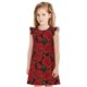 thumbnail image 1 of Fotbe Rose Flowers Vestido de Dormir para Niñas de 3 a 10 Años, Mangas Cortas, Estilo Princesa, Pijama Camisón con Mangas Voladas-X-Large, 1 of 6