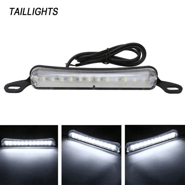 Gwong Autos Frame de placa de licencia universal 12-SMD Xenon Lámpara de luz de iluminación LED blanca Gwong 24008700