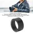 thumbnail image 3 of Camera Front Lens Mount Circle, Accurate Fit Camera Lens Adapter Circle  for Repairing Silver,Black, 3 of 7