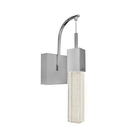 

ET2 E22760-89PC Fizz III LED Polished Chrome Wall Sconce Wall Light - 5 in.