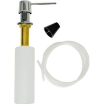 DANCO Universal Soap Dispenser With Curved Nozzle in Chrome (10038)