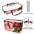 thumbnail image 4 of Rose Laundry Bag, Collapsible Bucket, Storage Basket - Reusable, Foldable, Large Capacity Oxford Cloth Storage Bin, 4 of 7