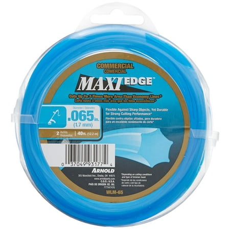 Arnold Maxi Edge Commercial Grade .065 in. D X 40 ft. L Trimmer Line