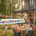 thumbnail image 4 of Welcome Home Banner Housewarming, Outdoor Welcome Back Home Yard Sign, Welcome Home Decorations Photo Props for Hospital Military Homecoming Deployment Returning Party Family Party Supplies, 4 of 11