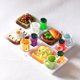 thumbnail image 5 of ColoMX 4 Sets Mini Simulation Breakfast Toast Miniature Food Doll House Accessories, 5 of 8