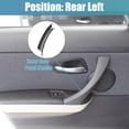 thumbnail image 4 of Unique Bargains 3pcs Door Handle Inner Cover Replacement Kit for BMW F15 X5 2014-2018 Carbon Fiber Pattern Black, 4 of 7