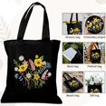 thumbnail image 4 of Kit de bordado Nuberlic, bolsa de lona con estampado floral, 4 of 7