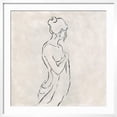 thumbnail image 2 of Art.com Alabaster Bather 1 Art Print by Karen Wallis, White Frame Wall Art, 29" x 29", 2 of 5