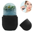 thumbnail image 2 of Glow Cube Ice Roller For Face Eyes and Neck To Skin & Enhance Your Natural Glow/Reusable Facial Treatment to Tighten & Tone Skin & De-Puff The Eye Area,Black, 2 of 8