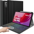 thumbnail image 1 of Funda de teclado DKAHOEE con panel táctil retroiluminado para Lenovo Tab M11 de 11 pulgadas, 1 of 7