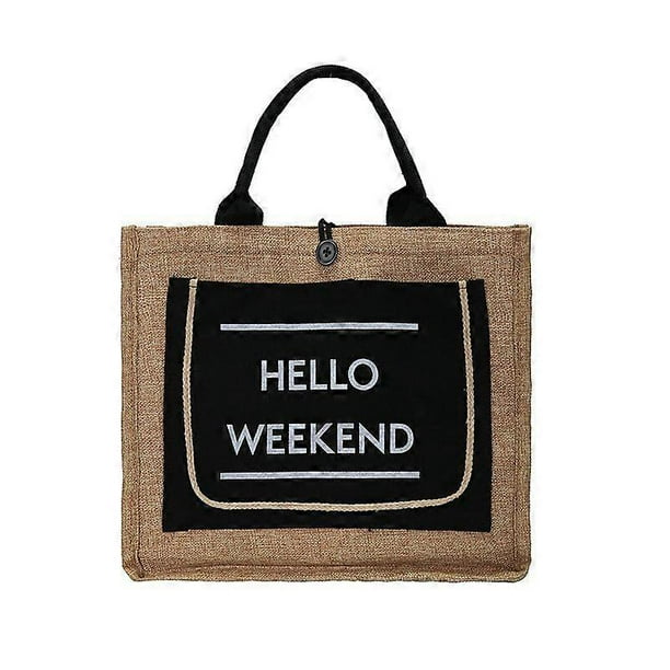 Tote Bag for Women Convenient and Practical Handbag Interior Zipper Pocket Beach Bag for Travel Shopping
