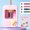 Pink, variant on Deli Electric Pencil Sharpener,Dual Power 3-Point Adjustable Sharpness,Heavy Duty Blade, Fast Auto Sharpener for Office, Home Use,Pink