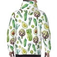 thumbnail image 5 of Hoodies for Men - vegetable Asparagus Long Sleeve Comfrt Men'S Fashion Hoodies & Sweatshirts, Sweatshirts for Men Hoodies Pullover Clothing Clothes with Pouch, 5 of 7