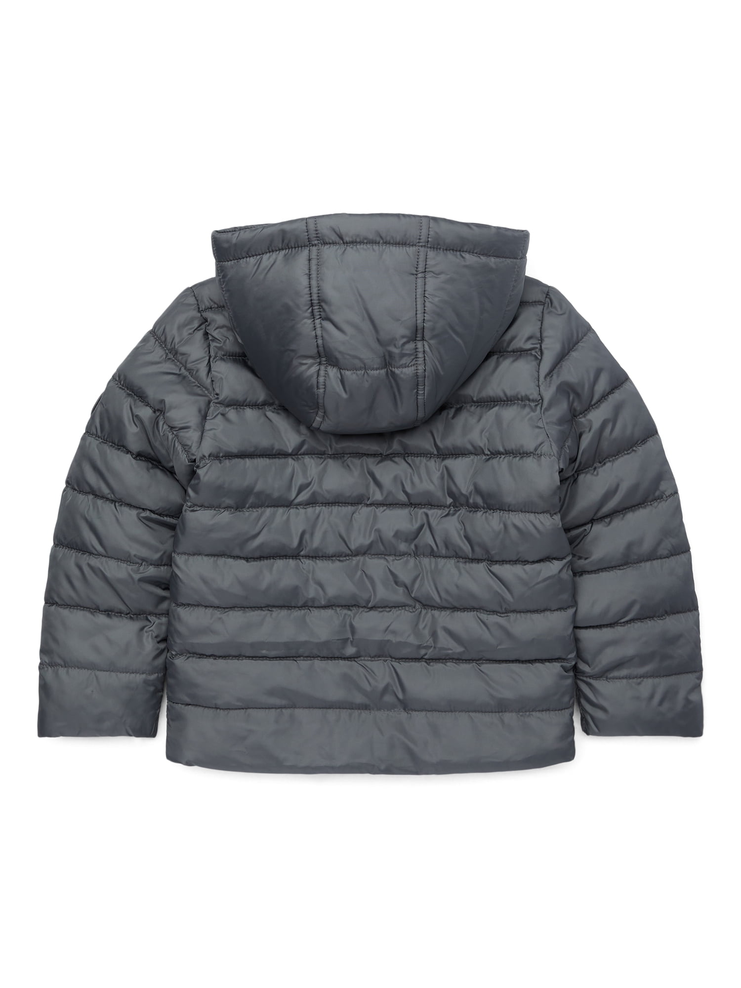 Ixtreme Boys Retro Stripe Quilted Hooded Puffer Jacket, Sizes 4-18