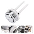 thumbnail image 2 of HLONK Toilet Tank Button Dual Push Flushing 114mm Replaced Flush Button, 2 of 5