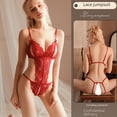 thumbnail image 5 of Lencería sexy con fragancia, mono de encaje sexy, traje de pasión para mujer, puro deseo, uniforme calado, tentación 874, 5 of 5