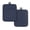 Ink Blue, variant on KitchenAid Ribbed Soft Silicone Pot Holder 2-Pack Set, Passion Red, 7"x9"