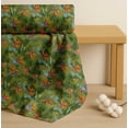 thumbnail image 4 of Soimoi Cotton Poplin Fabric Tropical Leaves,Plumeria & Heliconia Floral Printed Fabric 1 Yard 56 Inch Wide, 4 of 7
