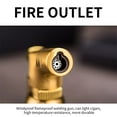 thumbnail image 7 of CASAFUN Torch Lighters, Butane Lighters, Adjustable Jet Flame Torch Lighters, Windproof Butane Refillable Gas Torch Lighter Candle Lighter for Home, Kitchen, Grill, BBQ, Fireworks, 7 of 7