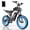 T1, variant on Moveloop T1 Mini Electric Bike for Adults 1500W Motor Ebike, 20"x 4.0" Fat Tire Electric Bicycle, 48V 15.6AH Mountain Bike UL2849