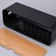 thumbnail image 5 of EeaseMX Caja creativa para guardar cables de alimentación, regleta de enchufes, auriculares, organizador de cables (negro), 5 of 7
