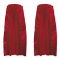 thumbnail image 1 of Beistle Capes en Tissu 2 Pcs, 30 Pouces, Rouge, 1 of 3