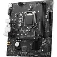 thumbnail image 4 of Tarjeta Madre MSI PRO H510M-B Intel 1200 2x DDR4 M.2 PCIe 3.0 Micro ATX negro MSI, 4 of 6
