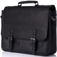 thumbnail image 2 of Hammer Anvil Leather Briefcase up to 15.6” Laptop Case Messenger Bag Portfolio, 2 of 7